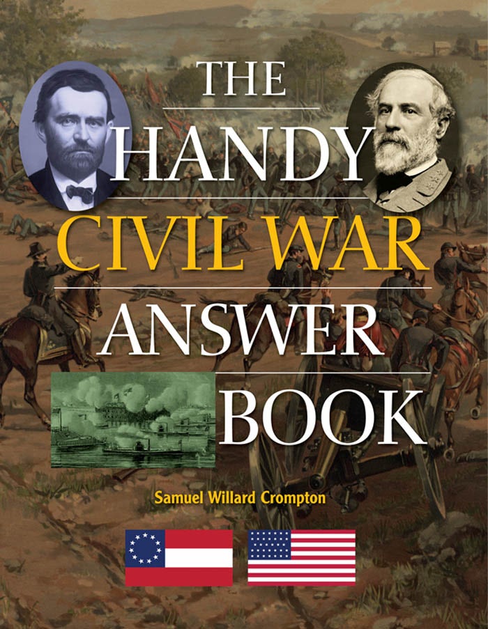 Book cover image for The Handy Civil War Answer Book ISBN: 9781578595181